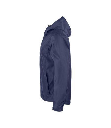 Unisex Adult Webster Waterproof Jacket Dark Navy Clique
