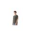 Unisex Adult Washed Canvas Heavyweight T-shirt Washed Charcoal Bella + Canvas-1
