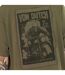 T-shirt homme relax en jersey 180GSM avec print devant et dos Pablo Vondutch-4