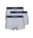 X3 boxers gris homme lacoste court - m-1