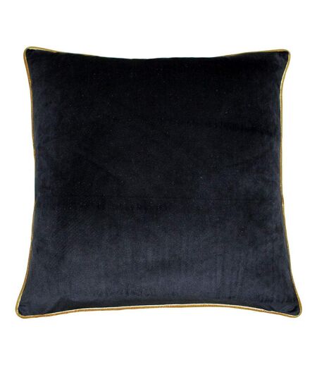 Paoletti Meridian Cushion Cover (Black/Gold)