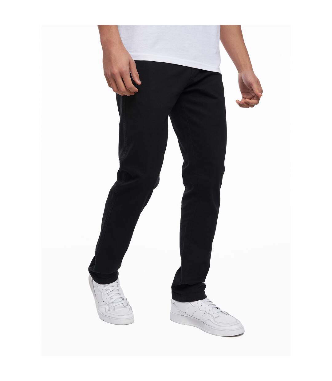 Chino Roysden Homme Noir Crosshatch-4