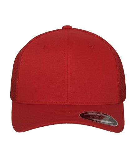 Casquette Trucker Rouge Flexfit