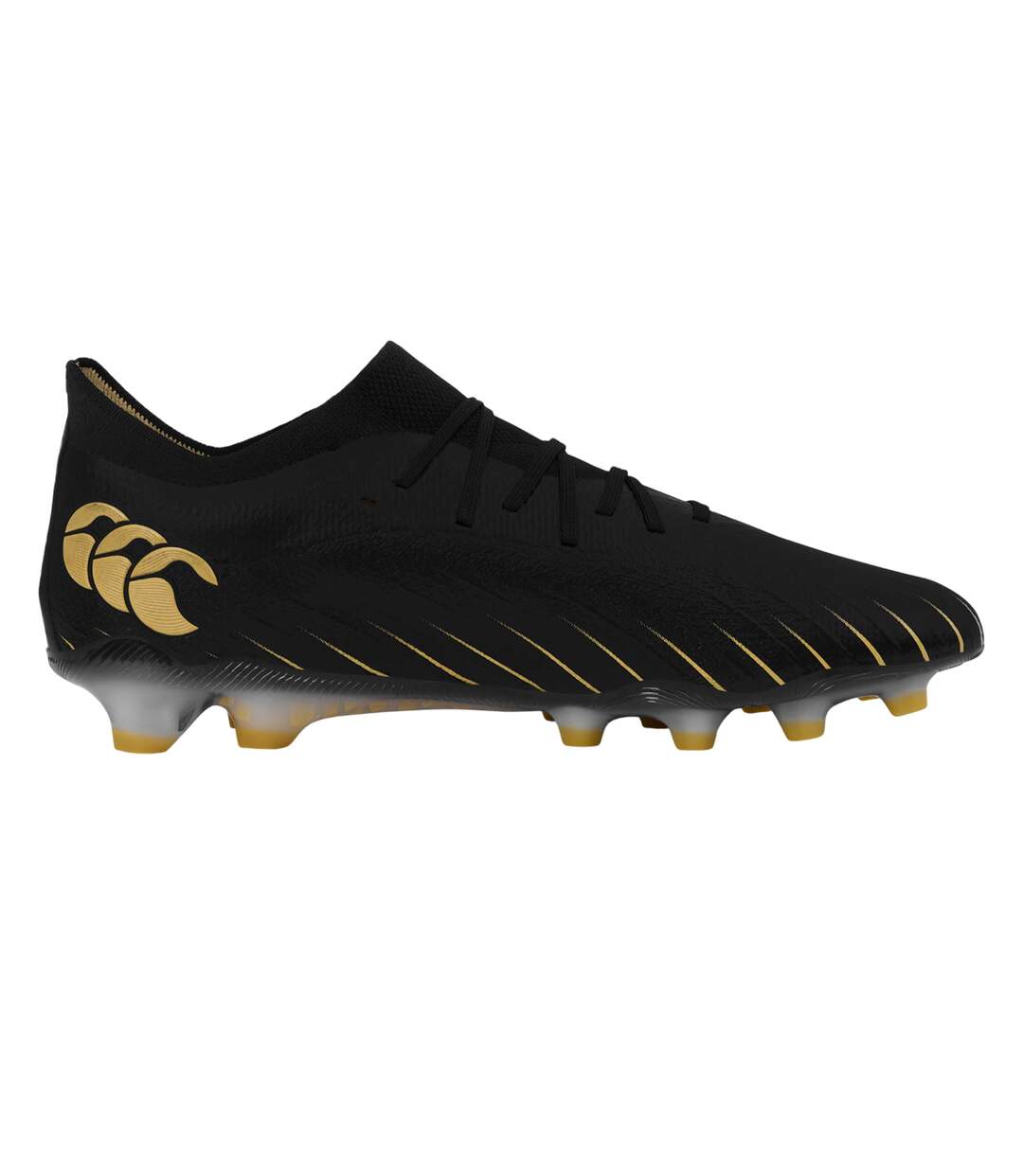 Unisex Adult Speed Falcon Elite Soft Ground Rugby Boots Black Canterbury-3