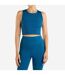 Womens/ladies ribbed crop top poseidon Umbro-1