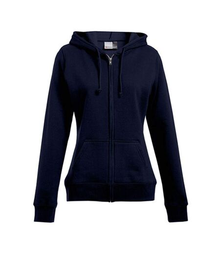 Veste À Capuche 80/20 Femme Bleu Marine Promodoro