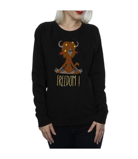 Disney - Sweat ZOOTROPOLIS YAK FREEDOM - Femme (Noir) - UTBI12173