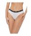 Womens/ladies Mid Rise Briefs White Hugo-4