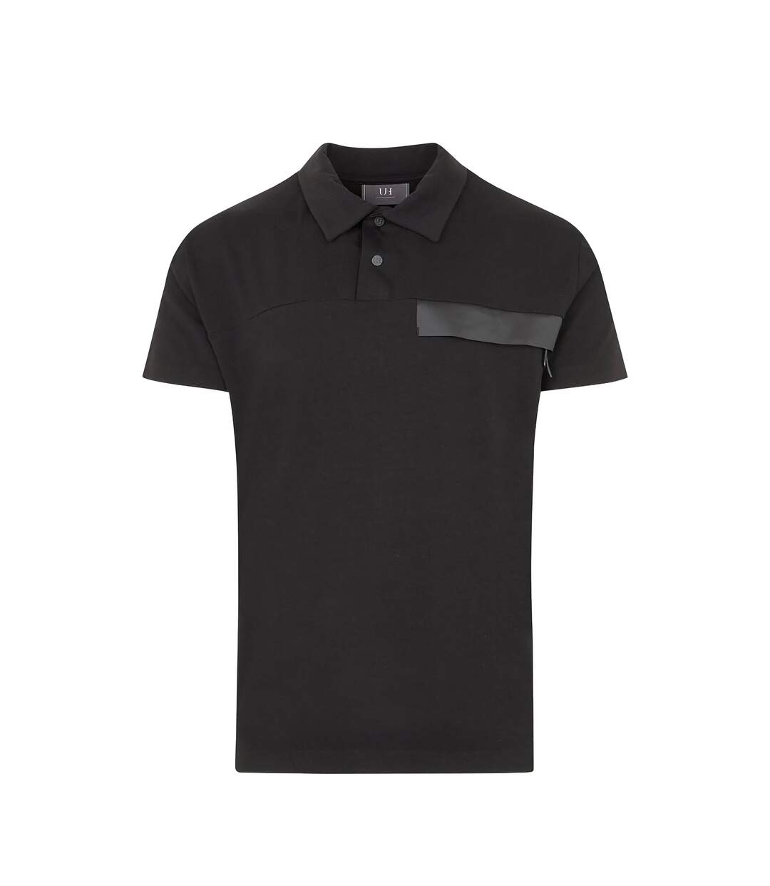 Polo Homme Noir Unlike Humans-2