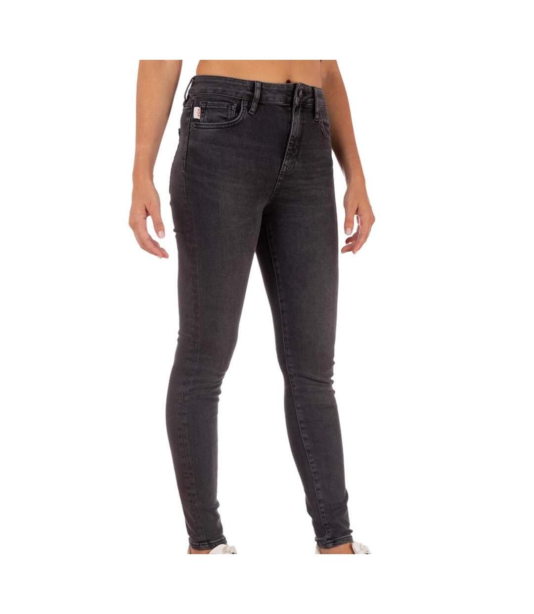 Jean Skinny Noir Femme Superdry High Rise - 26-1