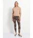 Legging taille élastiquée jacquard peau de bête-3