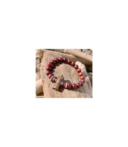 Bracelet tibétain en bois d'olivier