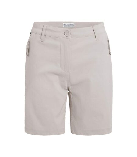 Short Décontracté Kiwi Pro Femme Blanc Cassé Craghoppers