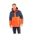 Doudoune Motif/style 3-en-1 Homme Bleu Marine Orange Result Recycled-4