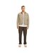 Mens Sherpa Denim Jacket Khaki Jack And Jones-1