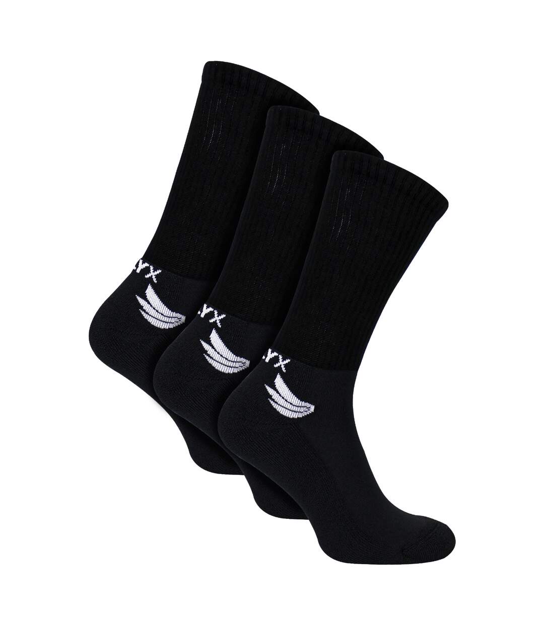 3 Pack Mens Bamboo Sports Socks | Reinforced Heel & Toe Breathable Socks-1