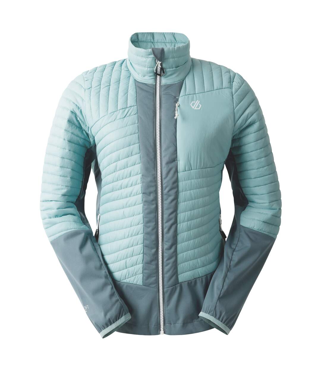Womens/ladies Lexan Ii Hybrid Jacket Aquifer Element Grey Dare 2B-2