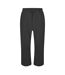 Pantalon De Jogging En Molleton À Bas Ouvert Homme Noir Fear Of God Essentials-3