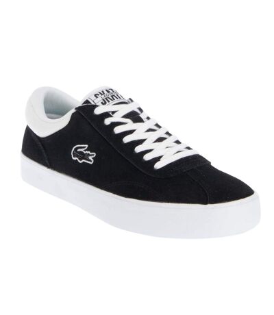 Baskets trackserve adulte noir / blanc Lacoste