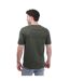 Mens Lacer Split Micro Stitch T-shirt Green Mercery-2