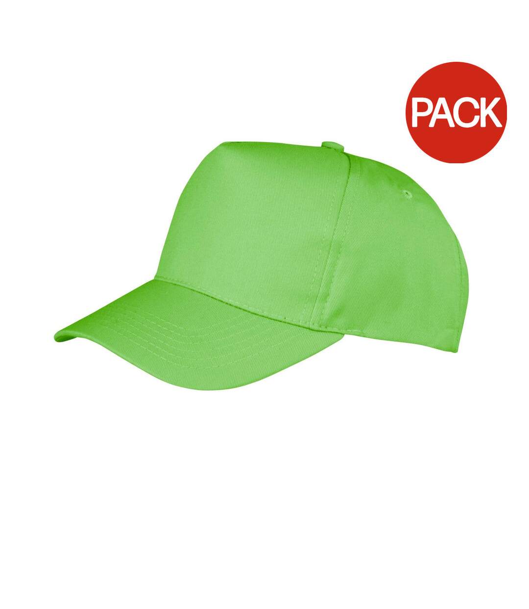 Lot de 2  casquettes boston adulte vert citron Result-1