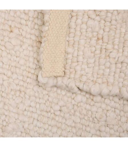 Tapis Effet Laine Volna 60x90cm Ivoire