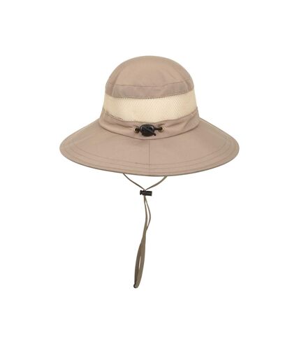 Mountain Warehouse Unisex Adult Lightweight Mesh Brim Sun Hat (Beige) - UTMW2815
