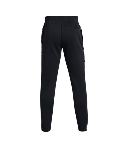 Mens Icon Fleece Tapered Joggers Black Under Armour