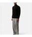 Mens Harlem Quarter Zip Top Black Patrick-3