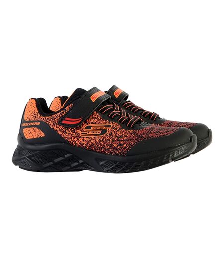 Basket Basse à Scratch Skechers Enfant Microscopec Max 2