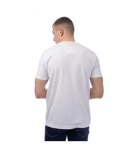 T-shirt pin point homme blanc Original Penguin