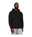 Mens Core Ringspun Cotton Hoodie Black Casual Classics-1