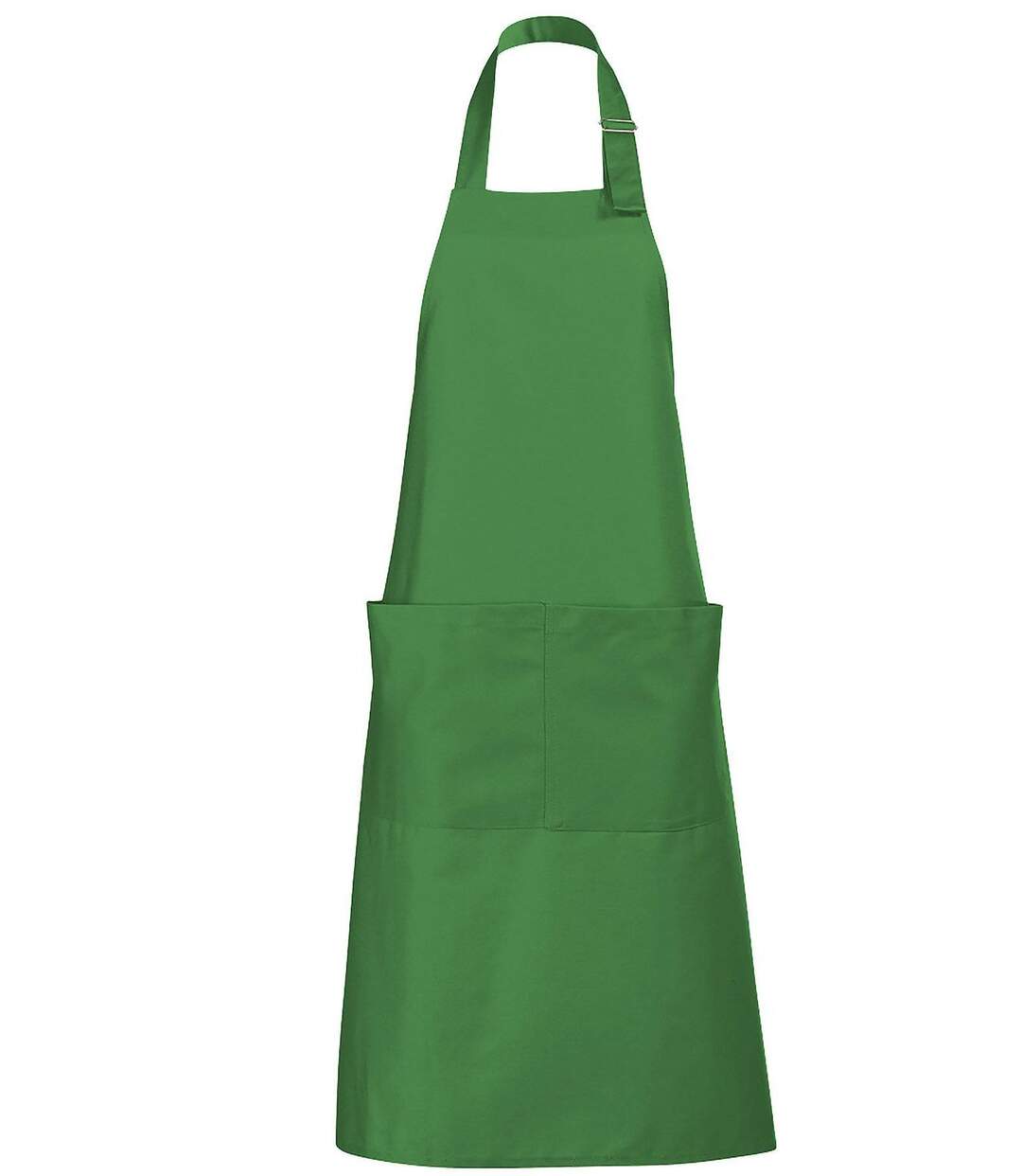 Tablier long avec poches - 88010 - vert prairie-2