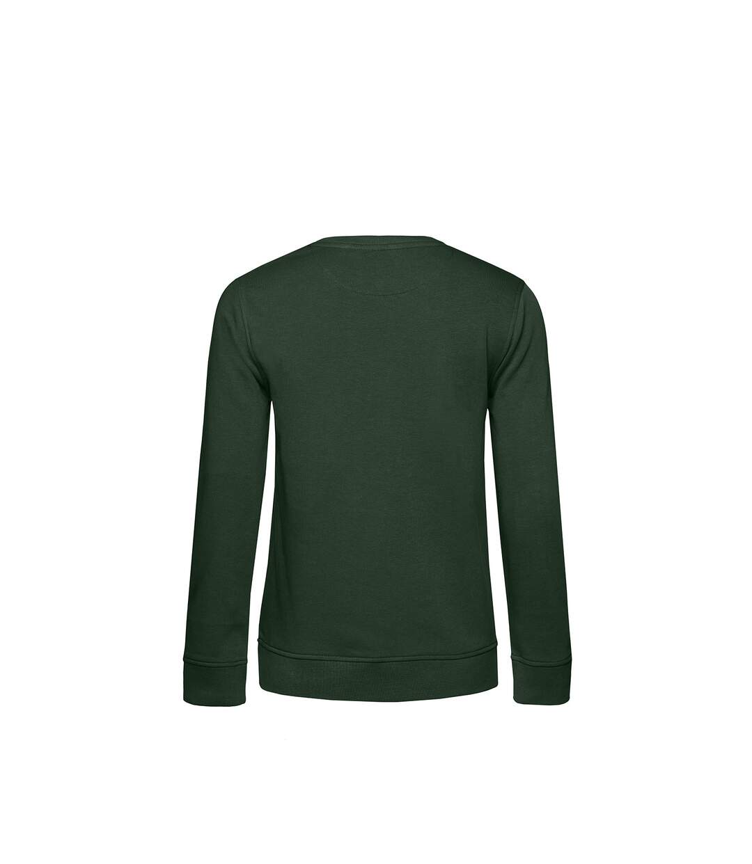 B&C Womens/Ladies Organic Sweatshirt (Forest Green)