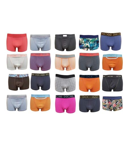 Boxer homme HOM Confort et Qualité Supérieure-Assortiment modèles photos selon arrivages- - Pack de 4