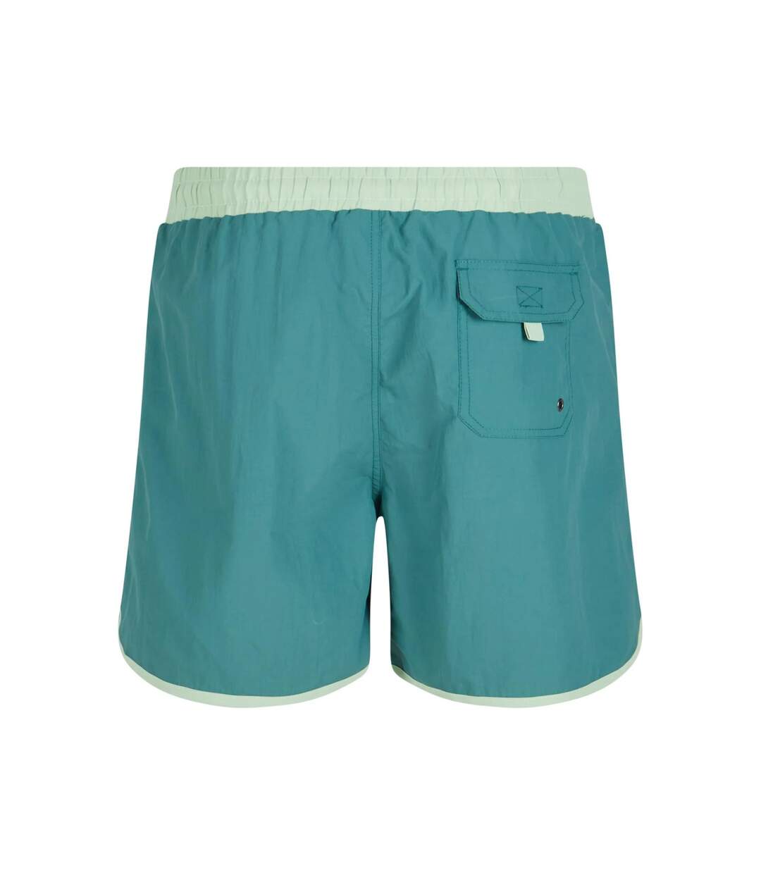 Short De Bain Motif/style Rétro Homme Vert Vert Urban Classics-2