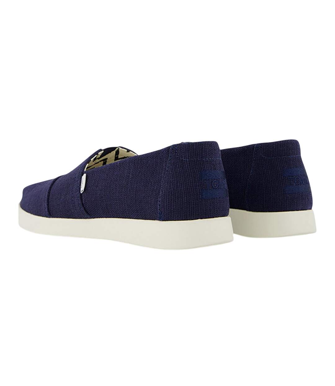Womens/ladies Alpargata Plus Shoes Navy Toms-2