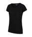 T-shirt Manches Courtes Carlie Femme Noir Regatta-4