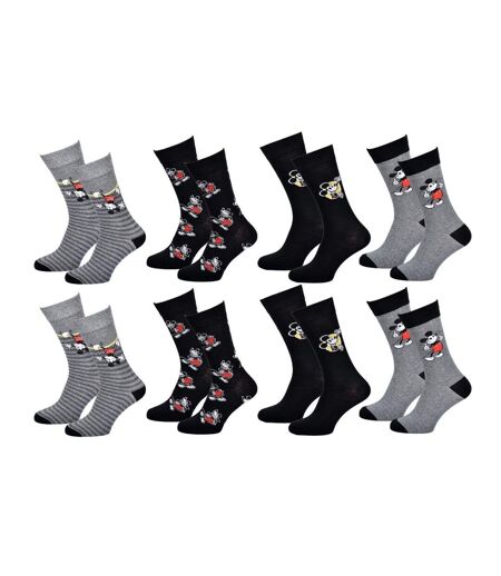 Chaussettes Mickey - Pack de 8