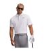 Polo Motif/style Tech Homme Blanc Under Armour-1