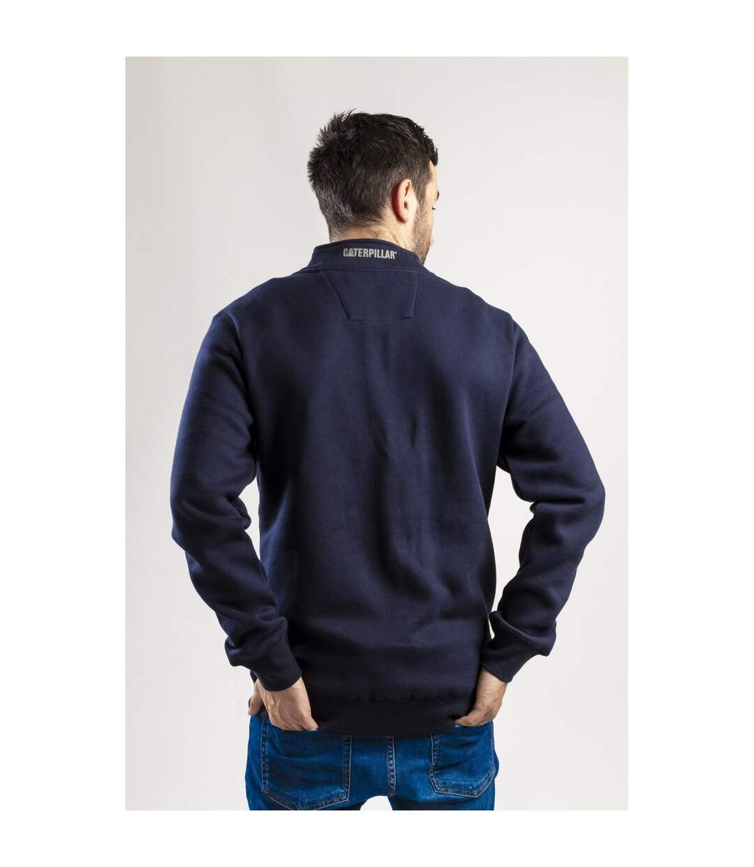 Caterpillar Canyon - Sweatshirt à col zippé - Homme (Bleu marine) - UTFS3424