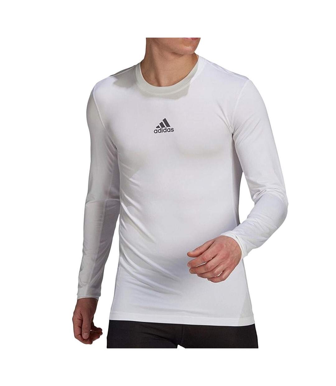 T-shirt Manches Longues Blanc Homme Adidas GU7334 - XL-1