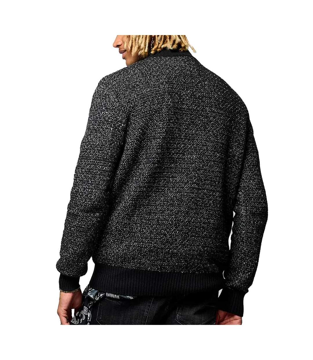 Pull en Maille Noir Homme Kaporal Pull BART - XL