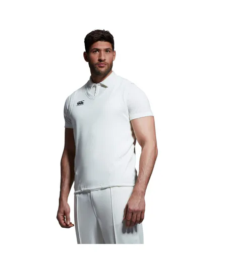 Mens Sleeveless Cricket Vest Cricket Cream Canterbury