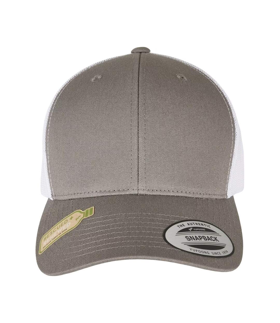 Casquette Trucker Yp Classics Gris Blanc Flexfit-3