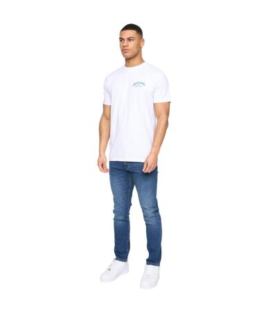 Mens Henwing T-shirt Optic White Henleys