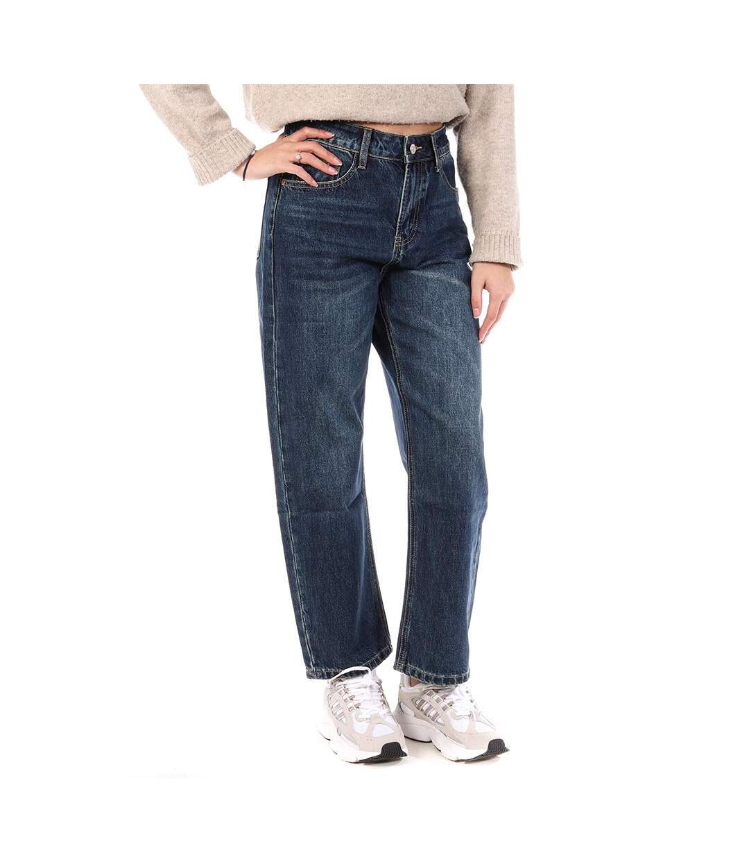 Jean bleu femme oraije boyfriend-1