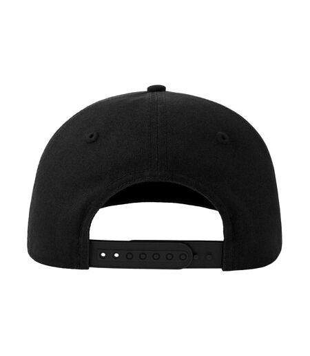 Casquette Motif/style 5 Panneaux Adulte Noir Atlantis