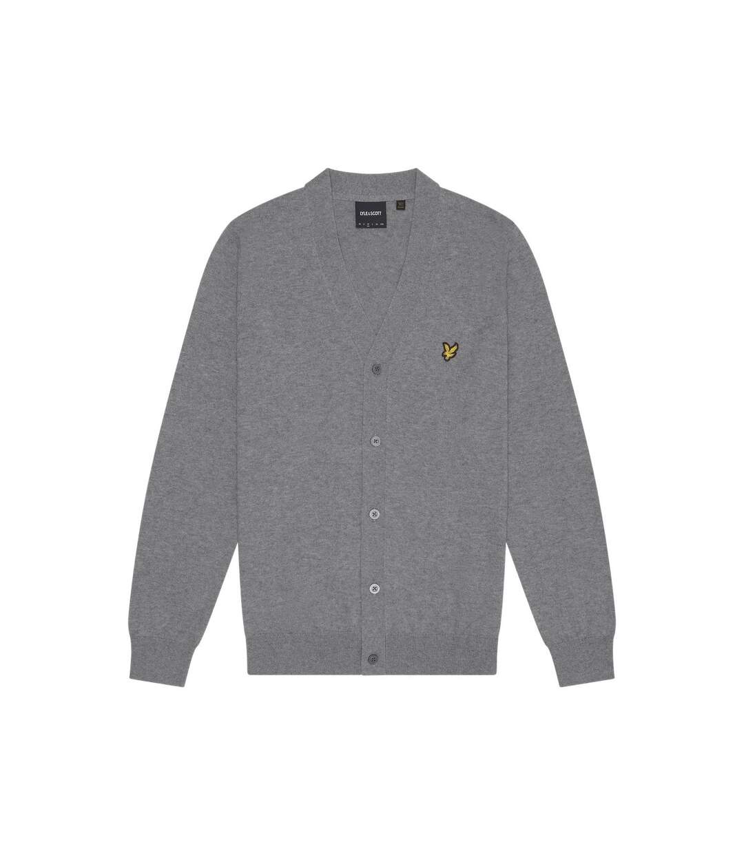 Cardigan homme gris chiné Lyle & Scott Lyle & Scott