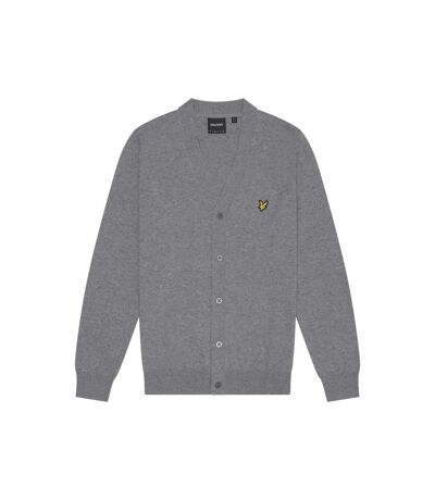 Cardigan homme gris chiné Lyle & Scott Lyle & Scott